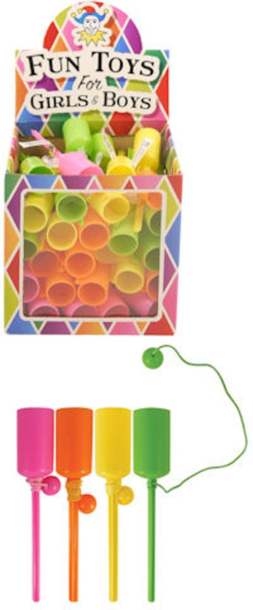 48 STUKS | Vinger Bal Vang Spel in Traktatiebox (Traktatie/ Uitdeelcadeautjes)